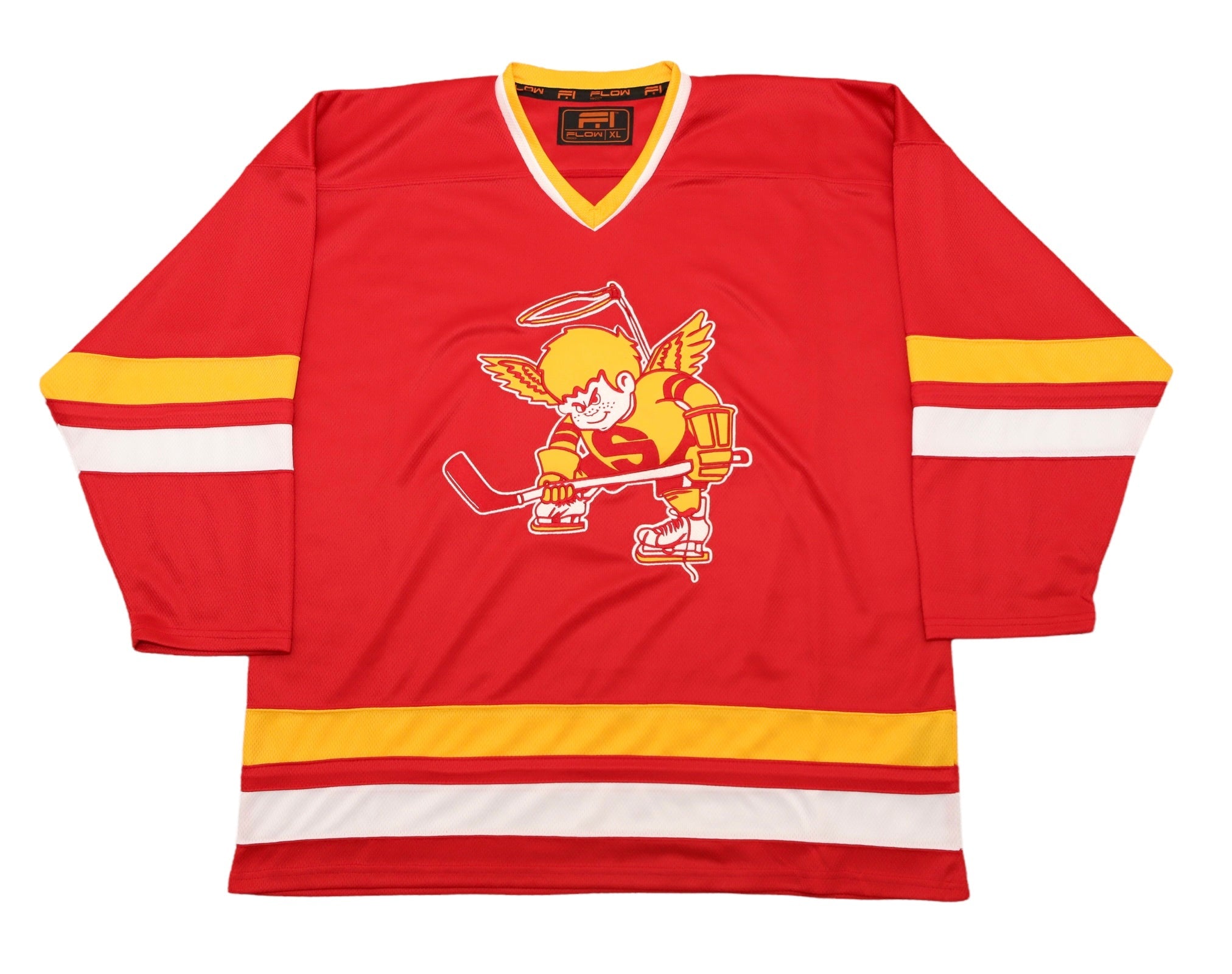 Clearance Minnesota Fighting Saints Jersey Red (Blank) Red / M