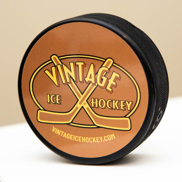 Pittsburgh Penguins Vintage Hockey Puck