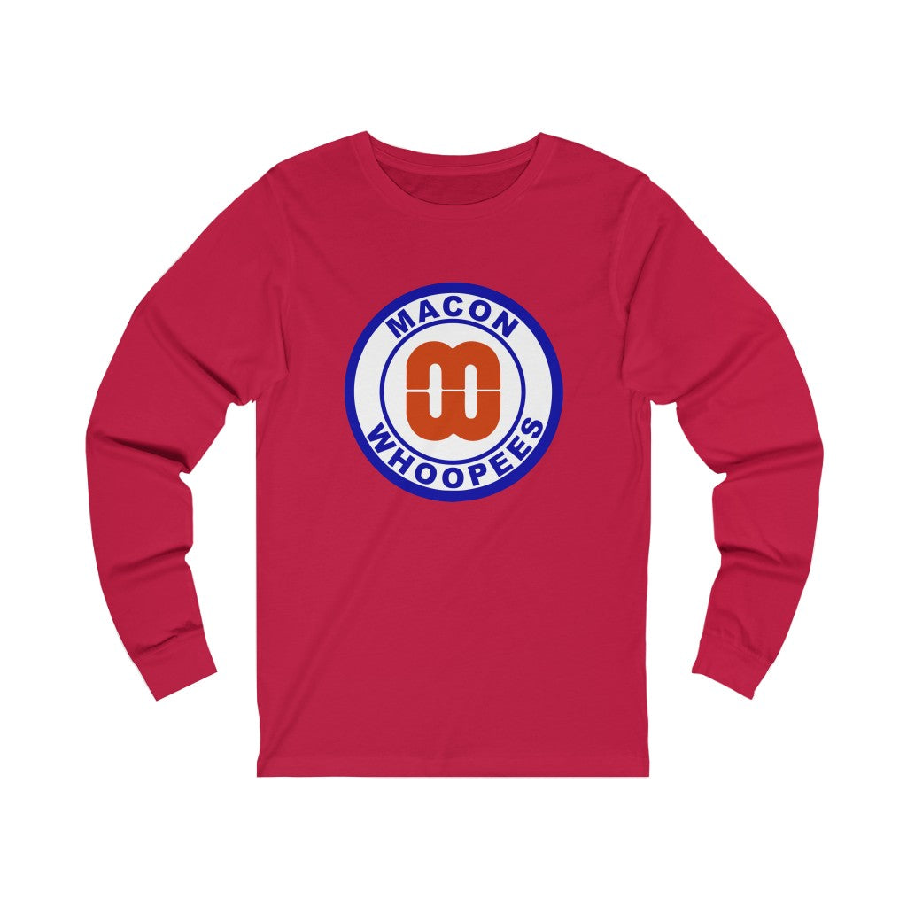 Macon Whoopees Logo Long Sleeve Shirt