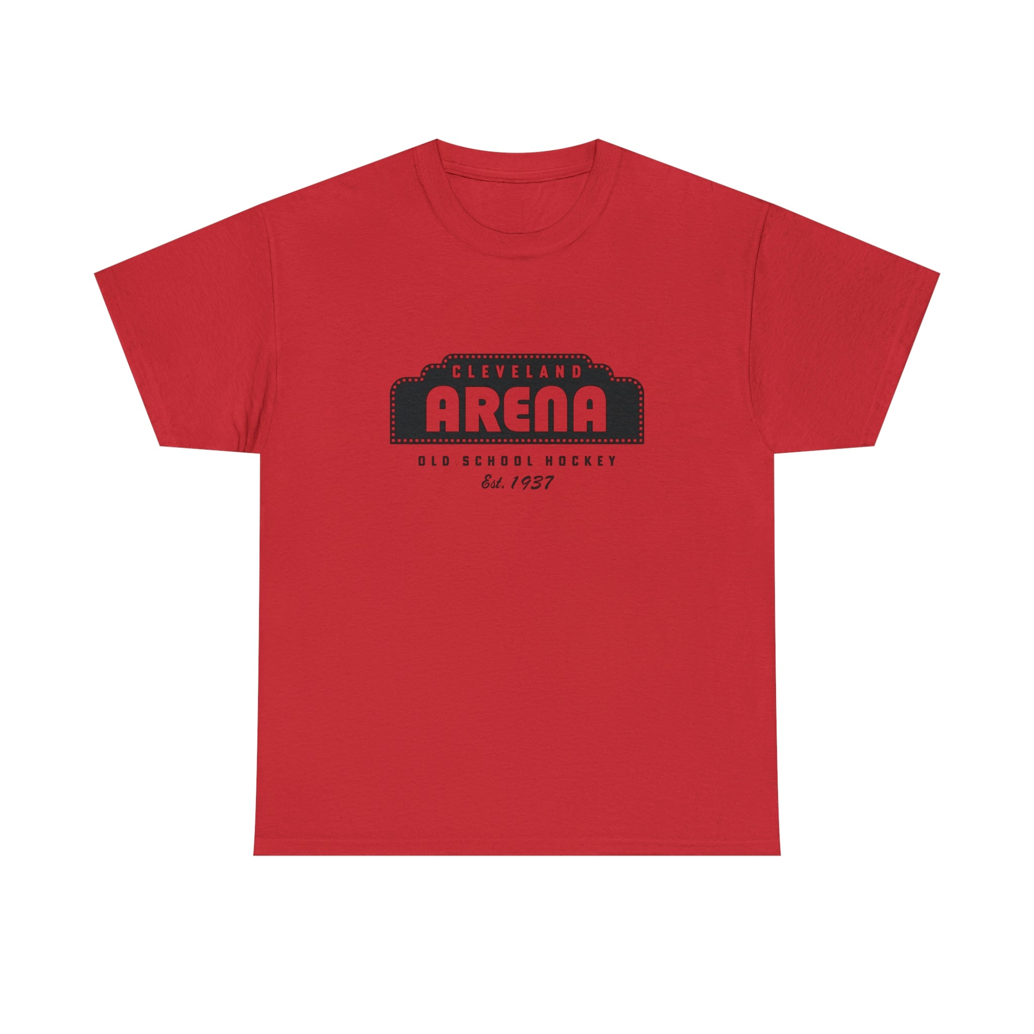 Cleveland Arena Old School Hockey T-Shirt