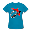 Florida Rockets Logo Women's T-Shirt (EHL) - turquoise