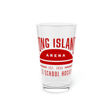 Long Island Arena Old School Hockey Pint Glass