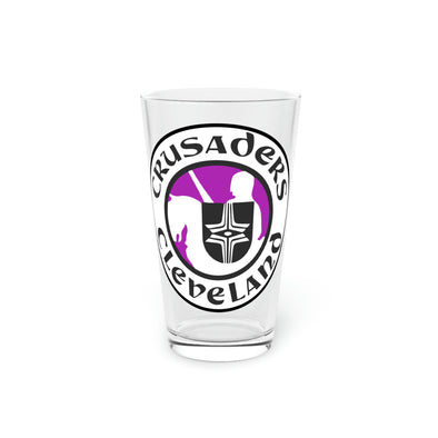 Cleveland Crusaders Pint Glass