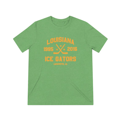 Louisiana Ice Gators T-Shirt (Tri-Blend Super Light)
