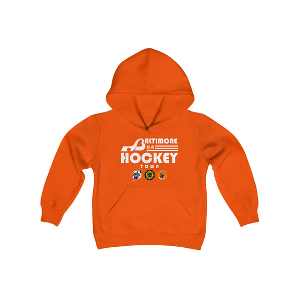 Baltimore is a Hockey Town Hoodie (Youth)