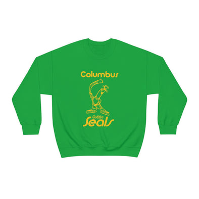 Columbus Golden Seals Crewneck Sweatshirt