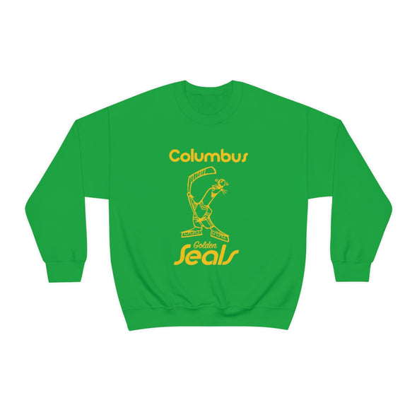 Columbus Golden Seals Crewneck Sweatshirt