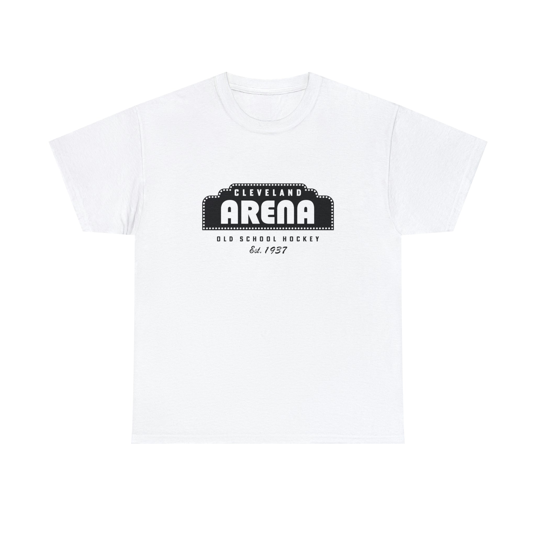 Cleveland Arena Old School Hockey T-Shirt