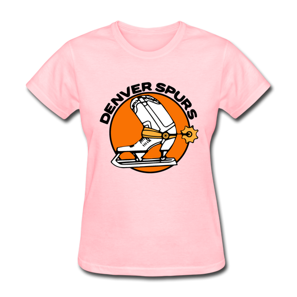 Denver Spurs Logo Women's T-Shirt (CHL) - pink