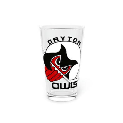 Dayton Owls Pint Glass