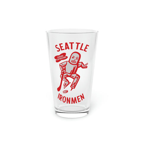Seattle Ironmen Pint Glass