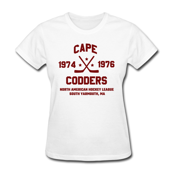 Cape Codders Dated Women's T-Shirt (NAHL) - white