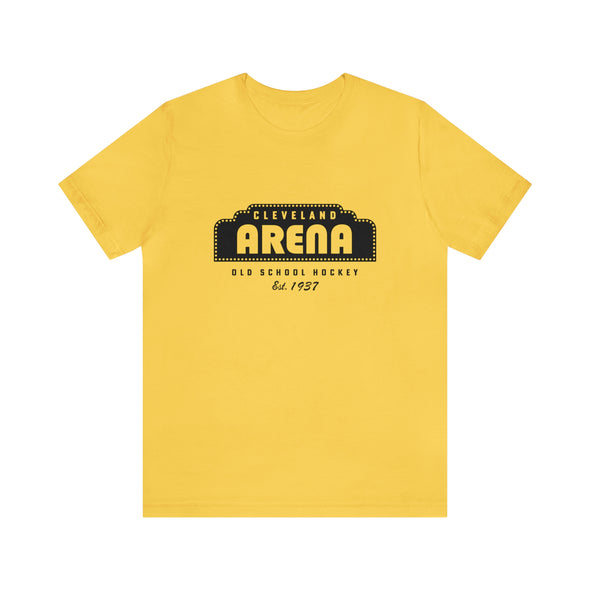 Cleveland Arena Old School Hockey T-Shirt (Premium Lightweight)