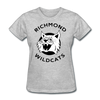 Richmond Wildcats Logo Women's T-Shirt (SHL) - heather gray