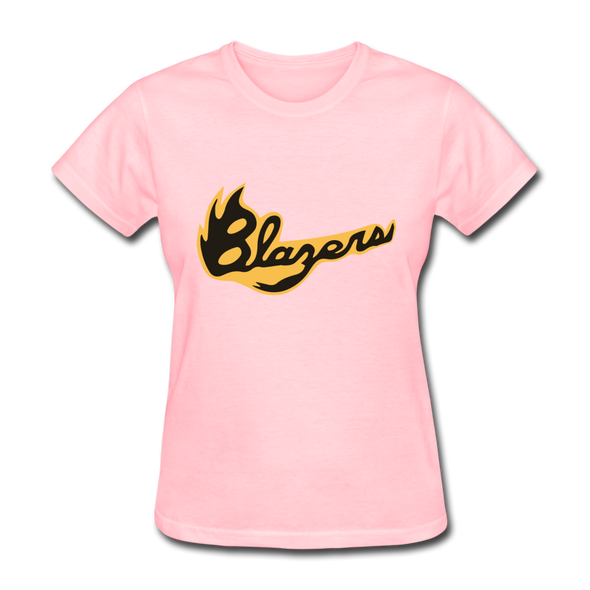 Syracuse Blazers Logo Women's T-Shirt (EHL & NAHL) - pink
