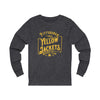 Pittsburgh Yellow Jackets Text Long Sleeve Shirt