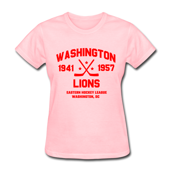 Washington Lions Dated Women's T-Shirt (EHL) - pink