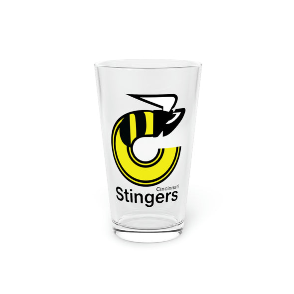 Cincinnati Stingers Pint Glass