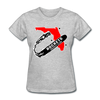Florida Rockets Logo Women's T-Shirt (EHL) - heather gray