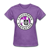 Cleveland Crusaders Logo Women's T-Shirt (WHA) - purple heather
