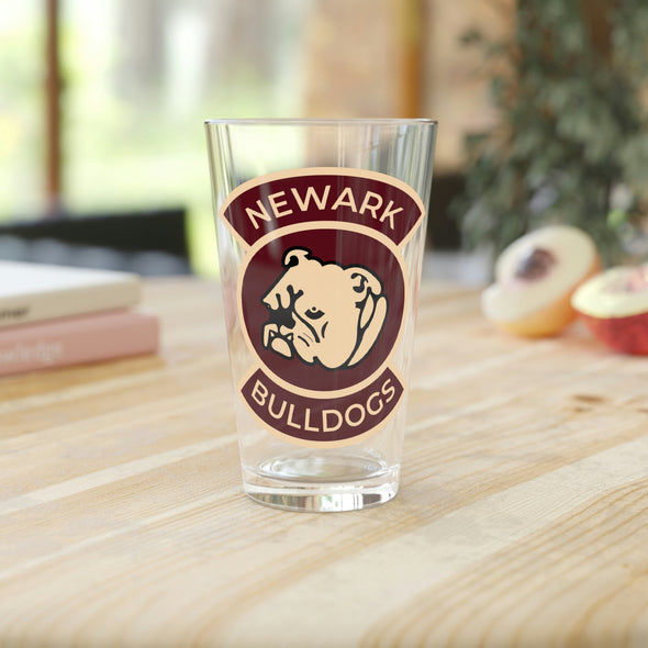 Newark Bulldogs Pint Glass