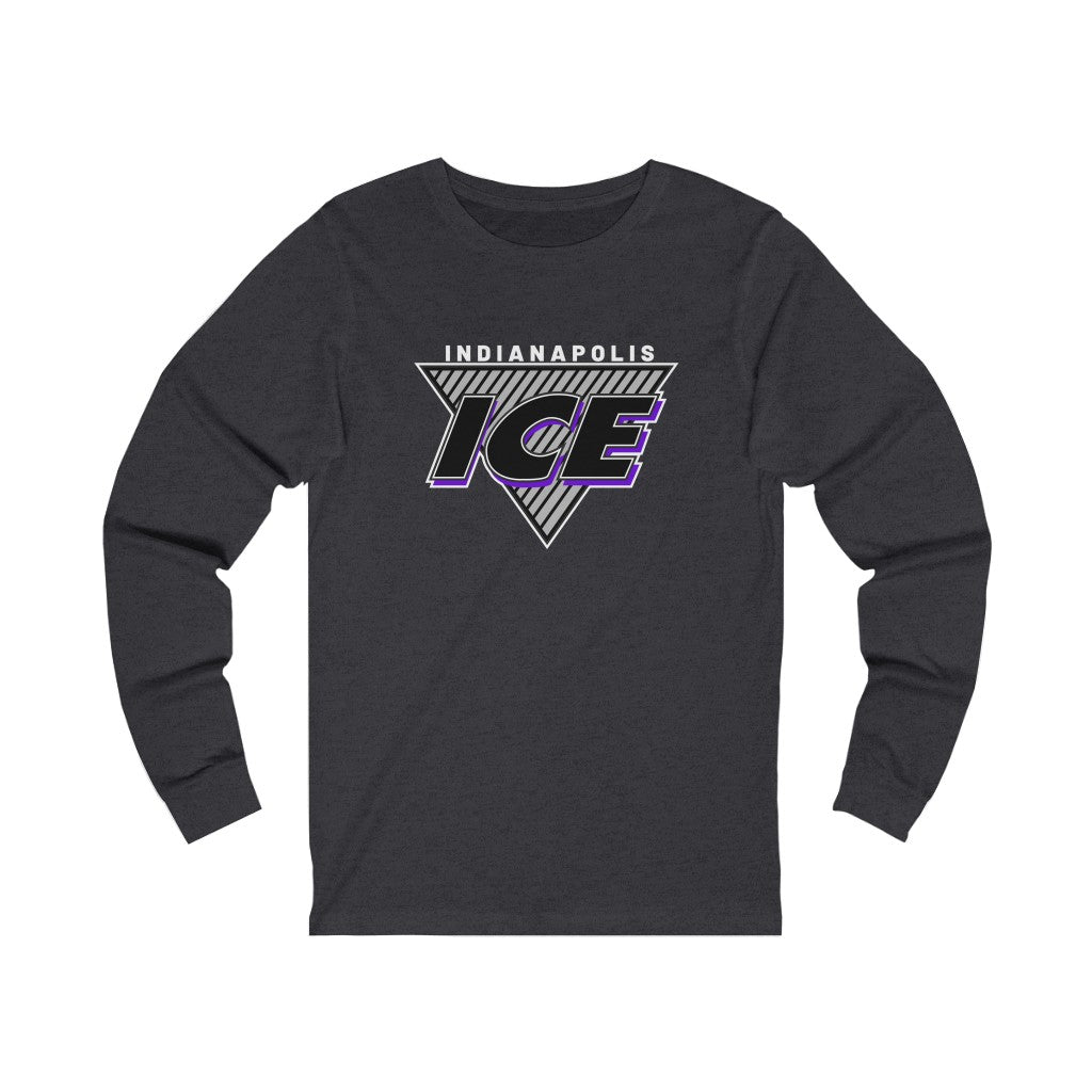 Indianapolis Ice Triangle Long Sleeve Shirt