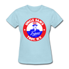 Troy Uncle Sam's Trojans Logo Women's Shirt (EHL) - powder blue