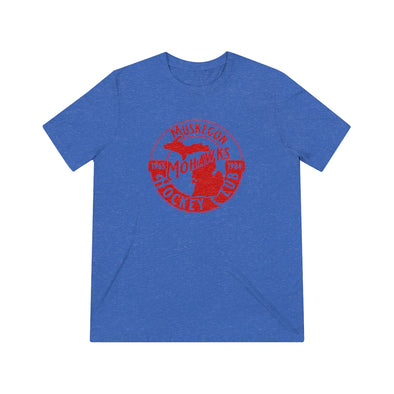 Muskegon Mohawks Circular Dated T-Shirt (Tri-Blend Super Light)