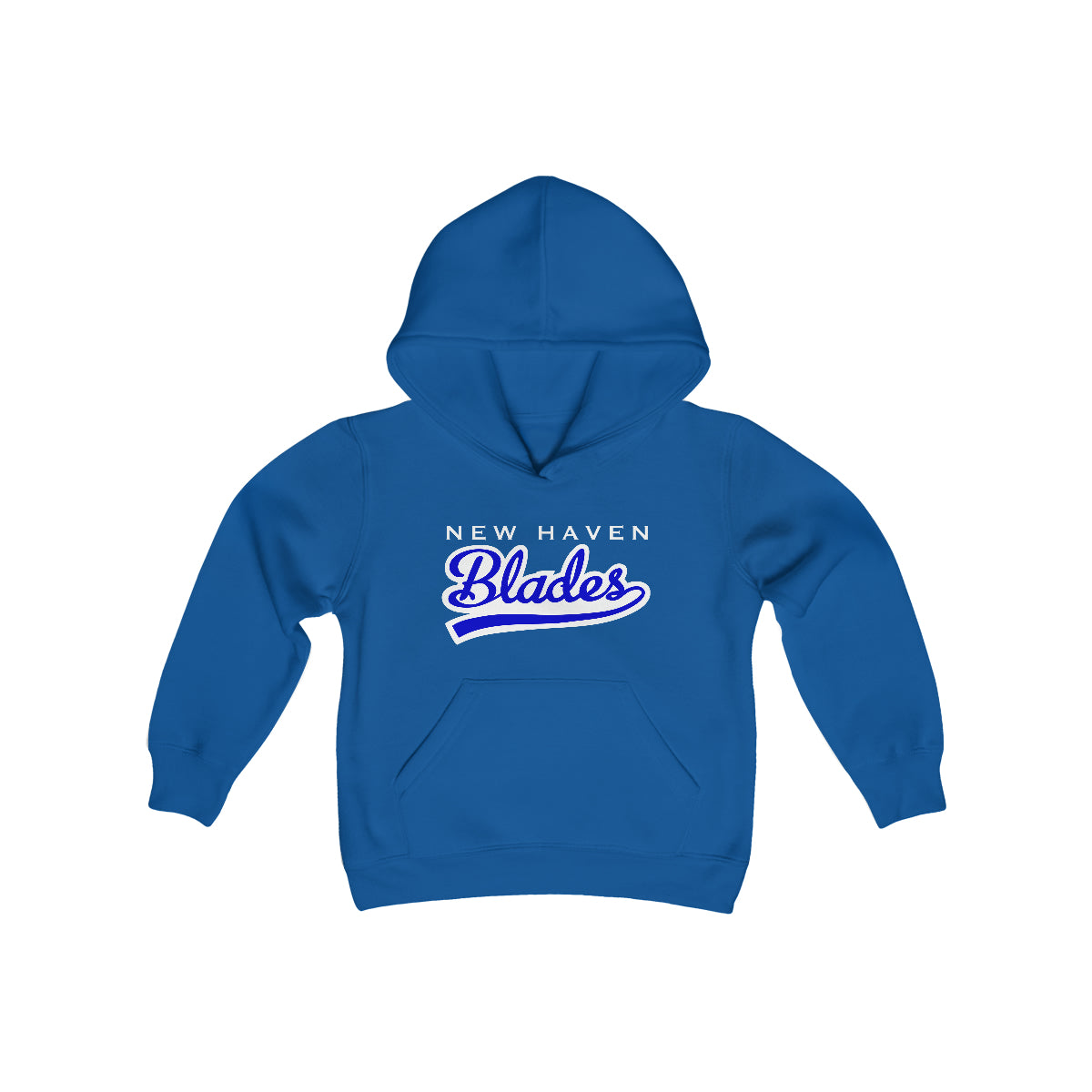 New Haven Blades Script Hoodie (Youth)