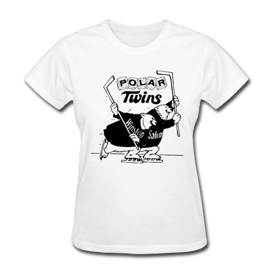 Winston-Salem Polar Twins Women's Logo T-Shirt (SHL) - white