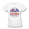 New York Raiders Logo Women's T-Shirt (WHA) - white