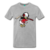 Long Island Ducks Premium T-Shirt (EHL) - heather gray