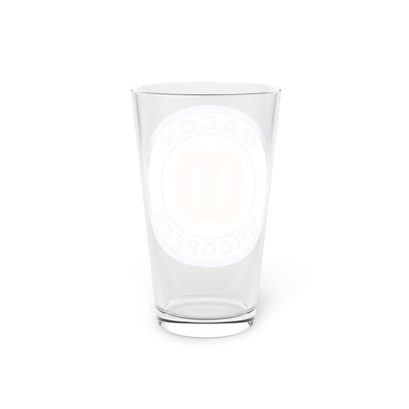 Macon Whoopees Logo Pint Glass