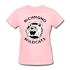 Richmond Wildcats Logo Women's T-Shirt (SHL) - pink