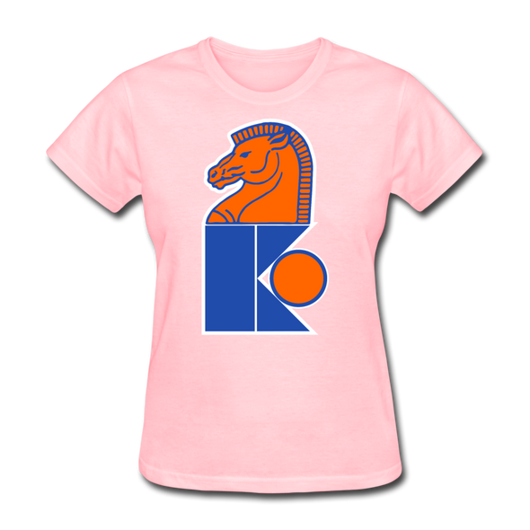 Jersey Knights Logo Women's T-Shirt (WHA) - pink