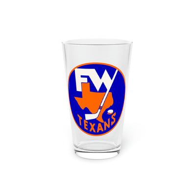 Fort Worth Texans Pint Glass