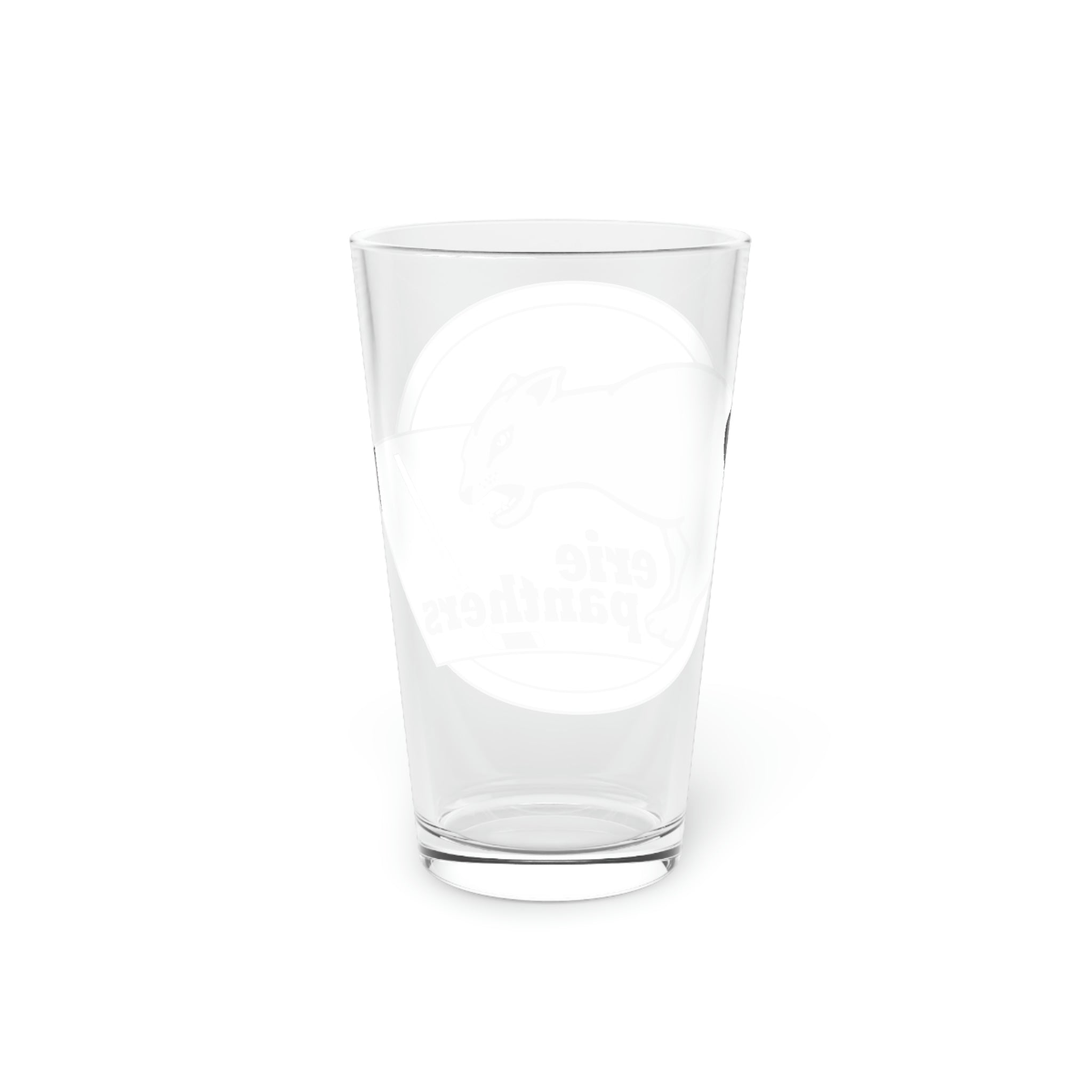 Erie Panthers Pint Glass