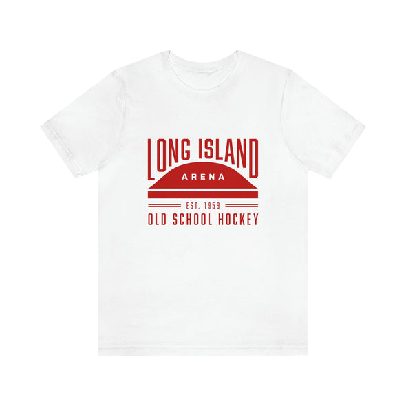 Long Island Arena Old School Hockey T-Shirt (Premium Lightweight)