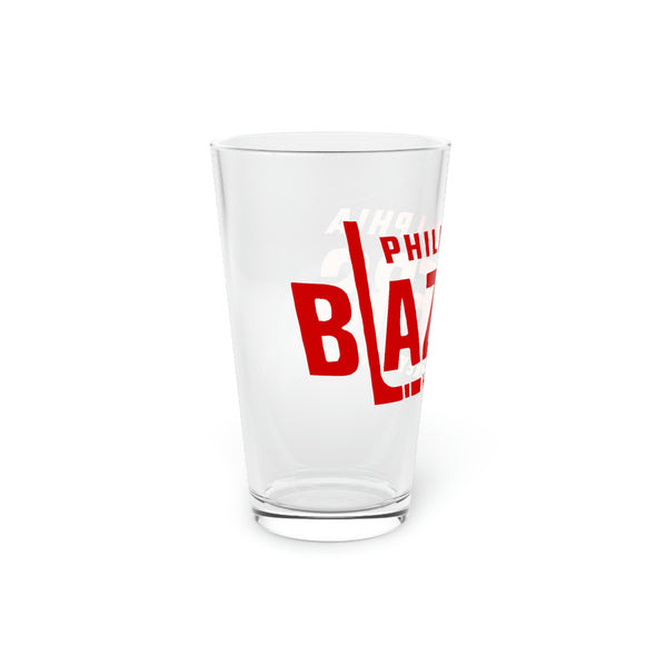 Philadelphia Blazers Pint Glass