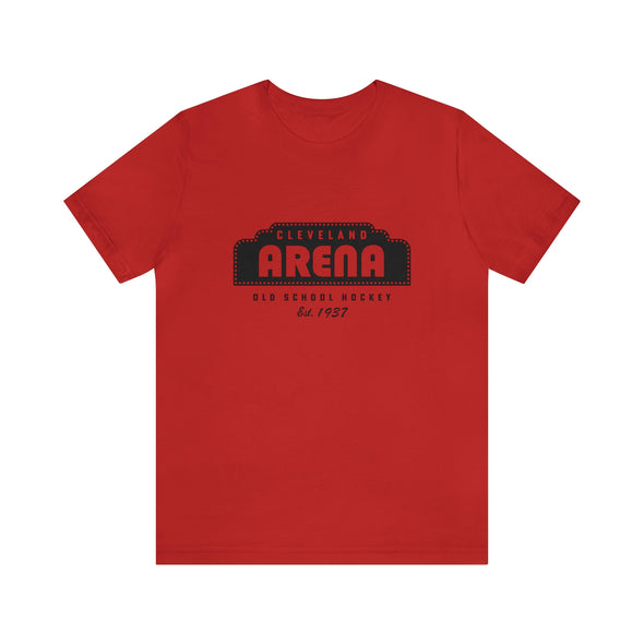 Cleveland Arena Old School Hockey T-Shirt (Premium Lightweight)