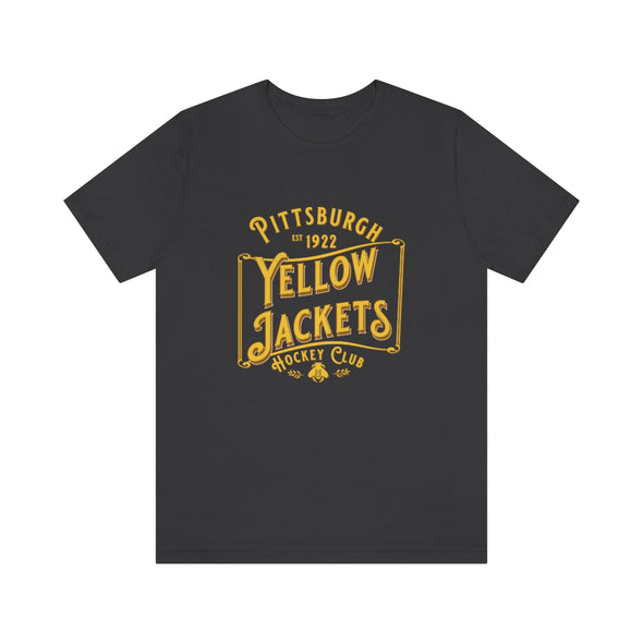 Pittsburgh Yellow Jackets Text T-Shirt (Premium Lightweight)