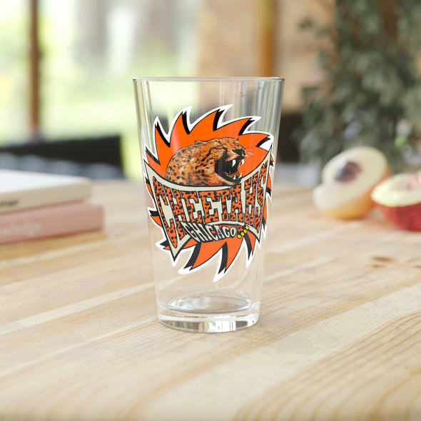 Chicago Cheetahs Pint Glass