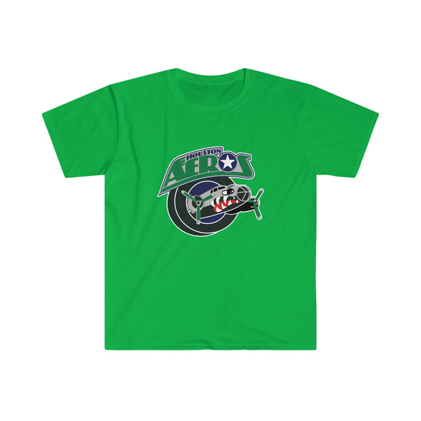 Houston Aeros 1990s T-Shirt