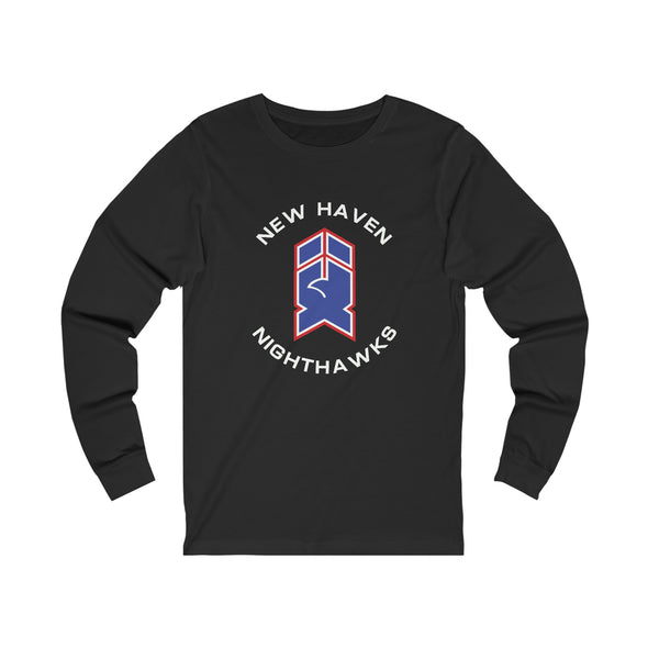 New Haven Nighthawks 1980s Long Sleeve Shirt