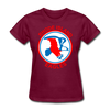 Rhode Island Eagles Logo Women's T-Shirt (EHL) - burgundy