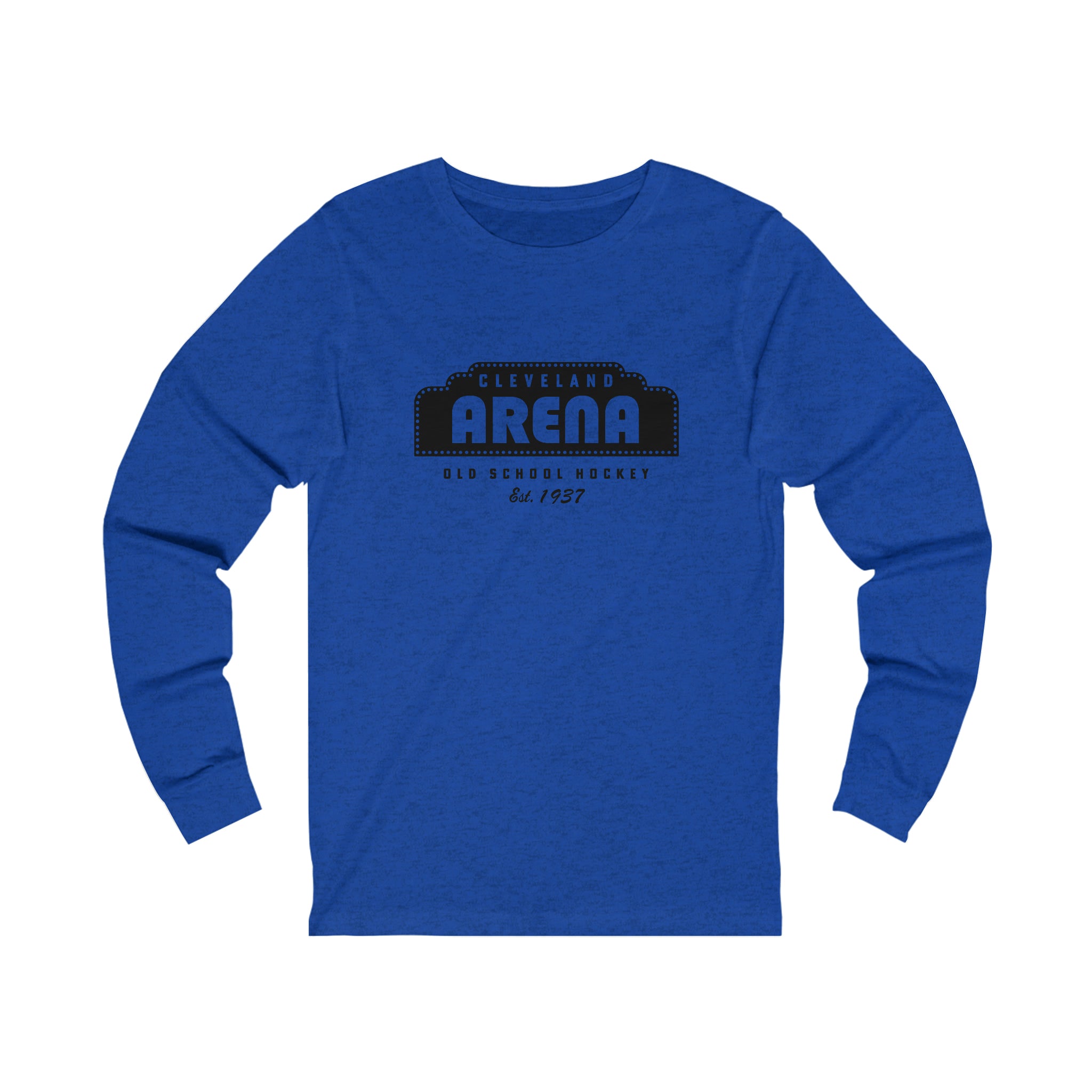 Cleveland Arena Old School Hockey Long Sleeve Shirt