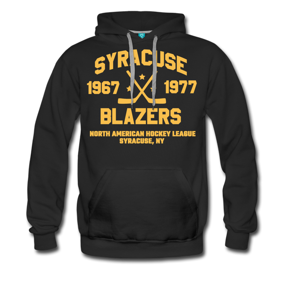Syracuse Blazers Double Sided Premium Hoodie (NAHL) - black