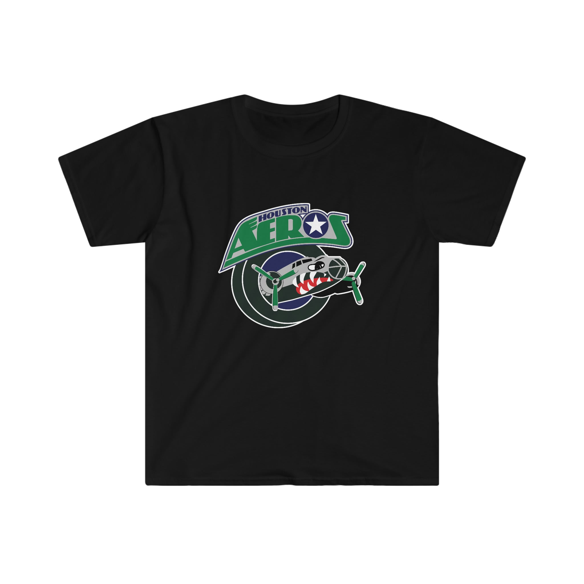 Houston Aeros 1990s T-Shirt