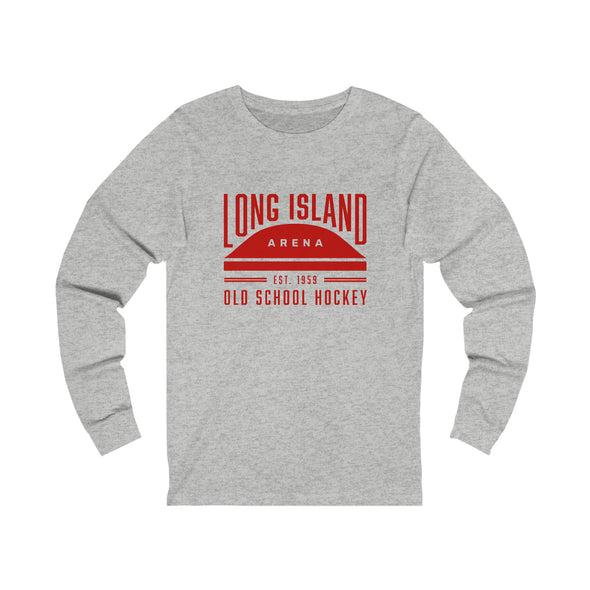 Long Island Arena Old School Hockey Long Sleeve Shirt