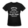 Winston-Salem Polar Twins Dated Women's T-Shirt (SHL) - black